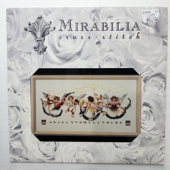 Mirabilia Cross Stitch Pattern Angel Proclamation 1996 MD25 NEW Sealed OOP - Picture 1 of 4